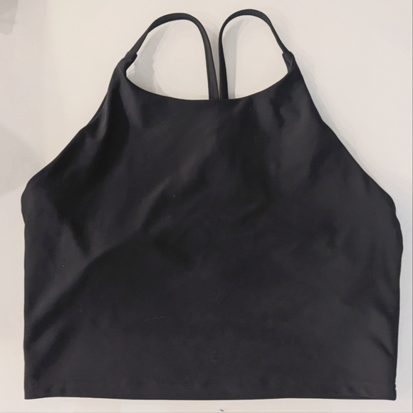 Old Navy Tops - Old Navy POWERSOFT Active Crop Top with Built in support Size Large